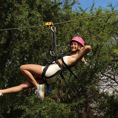 Six Zipline Adventure with Waikiki Transportation