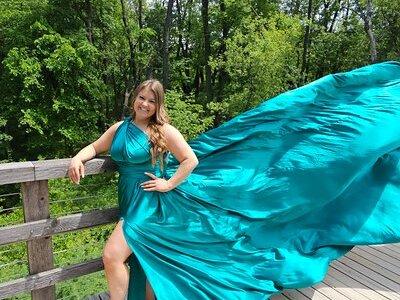  Flying Dress Photo Shoot in Madison WI