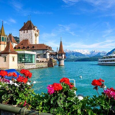Lake Thun and Lake Brienz Day Pass Ticket for Lake Boat Cruises
