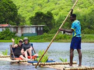 St. Lucia Private Bamboo Rafting Experience