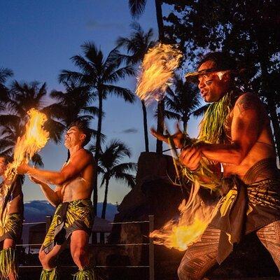 Wailele Luau Including Fire and Knife Performance plus Dinner