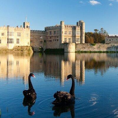 Dover Cruise Ship to Leeds Castle via Canterbury, Villages & back