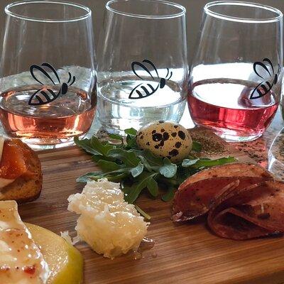 VIP Guided Wine & Food Paired Experience w/ Lunch + Honey Tasting