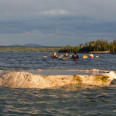 Small-Group Sunset Kayaking Tour on Lake Yellowstone 