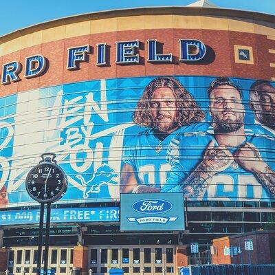 Detroit Lions Football Game Ticket at Ford Field