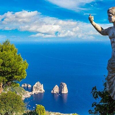 From Naples: Guided Capri Island Day Trip with all services