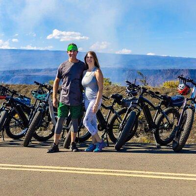 Fat Tire E-Bike Tour through Volcanoes National Park