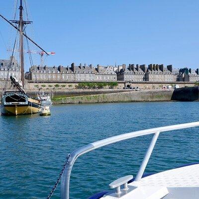 1 hour cruise to discover the bay of Saint-Malo