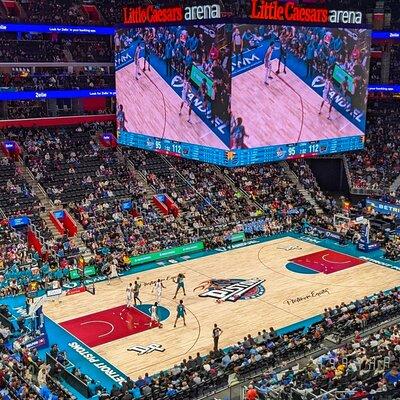 Detroit Pistons Basketball Game Ticket at Little Caesars Arena