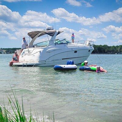 Private Boat Charter for Masonboro Island and Wrightsville Beach