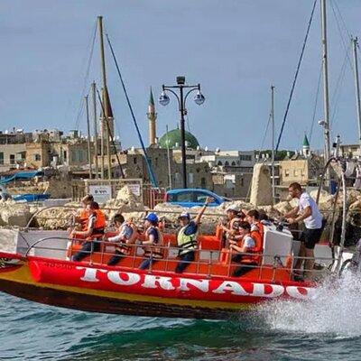 Tel Aviv-Jafa Tornando Speed Boat Ride 