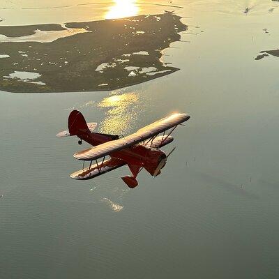 Island and Bolivar Tour, Open Cockpit Biplane Ride