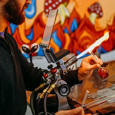 Beginner's Glass Blowing Lessons in Portland, Oregon