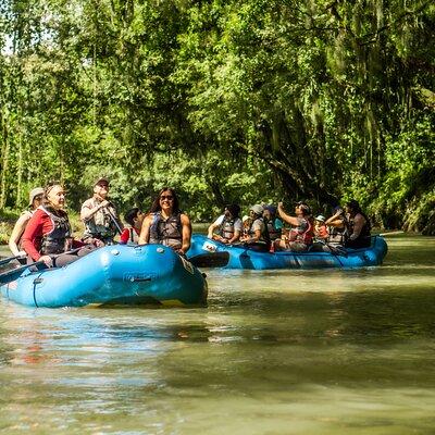 Wildlife Safari Float by Inflatable Raft in Peñas Blancas River