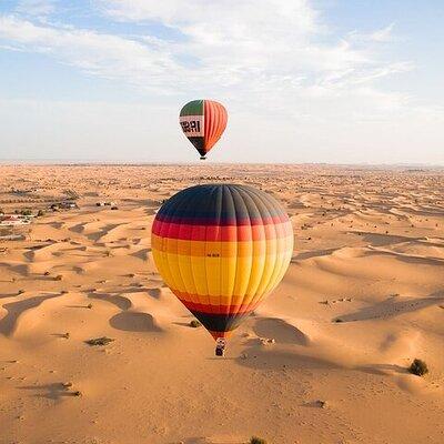 Hot Air Balloon Sunrise Tour with free transport in Dubai