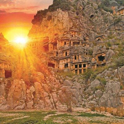 Demre Myra Tour with Kekova Sunken City Boat Trip From Kemer