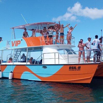 Catamaran Party Cruise with Snorkeling & BBQ