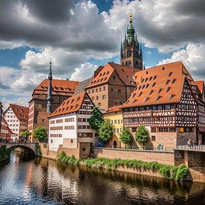 Private Transfer from Nuremberg to Frankfurt with 2h of Sightseeing