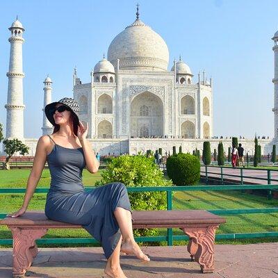 Skip The Line Taj Mahal & Agra Tour by AC Car From Agra