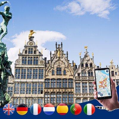 Antwerp: Walking Tour with Audio Guide on App