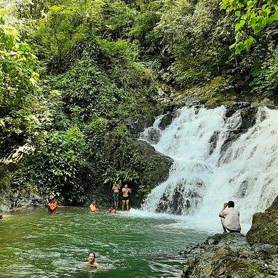 Tour to a waterfall and Embera Village (all fees included)