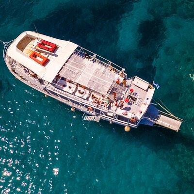 Rhodes Bay to Bay Swim Cruise-Greek Buffet w/wine included