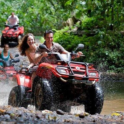 Shore Excursion Cruise ship Waterfalls y ATV Quads