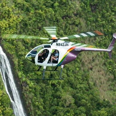 60-minute Guided Doors-Off Helicopter Tour in Kauai 