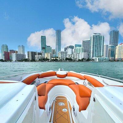 Private Captained Boat Tour in Miami for up to 12 passengers