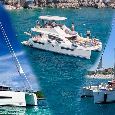 Catamaran Cruises Rhodes - 6 Hours Day Cruise ALL INCLUSIVE