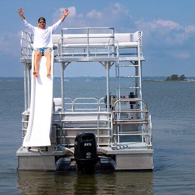 4-Hour Ultimate Party Pontoon Boat Rental in Dewey Beach