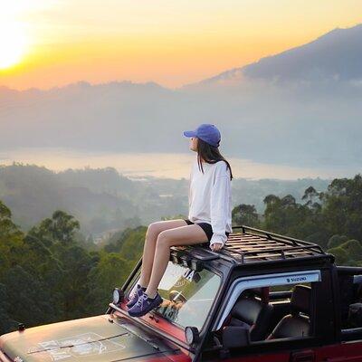 Bali: Sunrise Jeep Tour, Breakfast & Hot Spring All-Inclusive