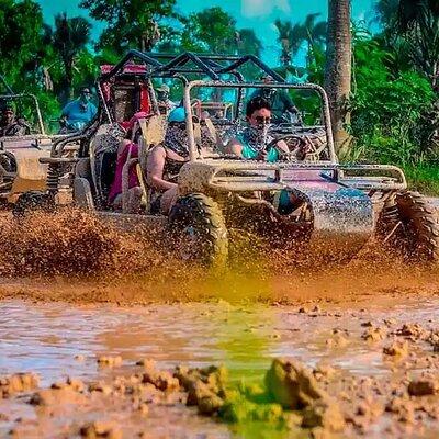 Full Dominican Adventure: Zipline, ATV Buggie, Horseback & Safari