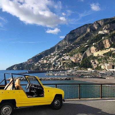  Amalfi Coast vintage tour with cheese and wine tastings