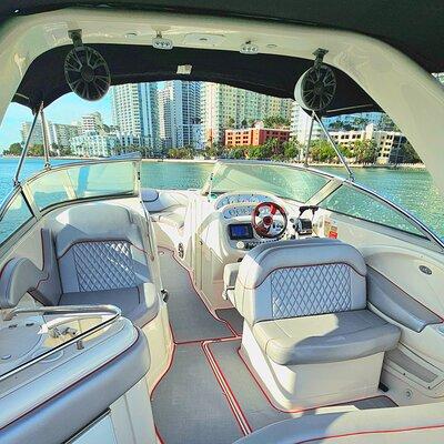 Miami Private Boat Cruise & Tour with a Captain