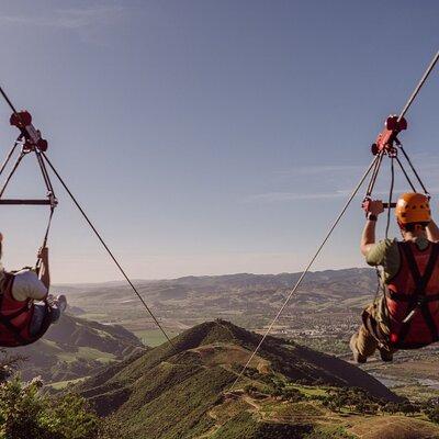 Epic Zipline Tour near Santa Barbara