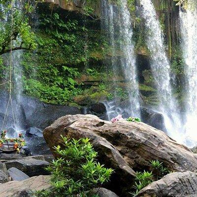 Phnom Kulen Waterfall 1000 Linga National Park Tour