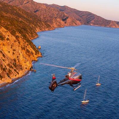 Helicopter Transfer: Catalina Island to Long Beach