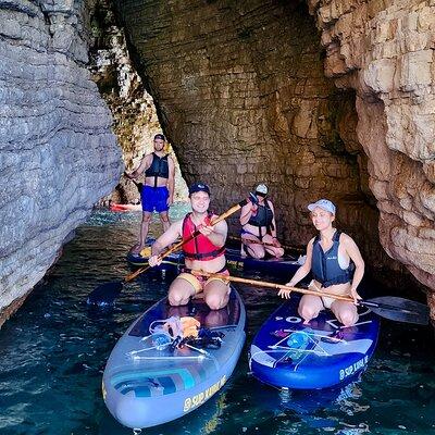 Budva Bay SUP & Kayaking Tours to Coastal Caves