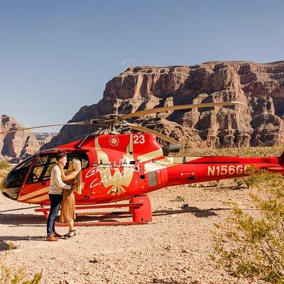 Grand Canyon West Rim Helicopter Tour with Champagne Toast