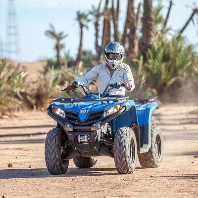 Quad ride on the hills of Hammamet