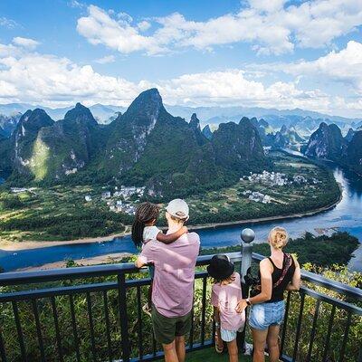 1 Day Private Tour: Li River Cruise from Guilin & Yangshuo Biking