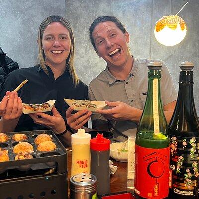 Osaka SAKE Tasting with Takoyaki DIY