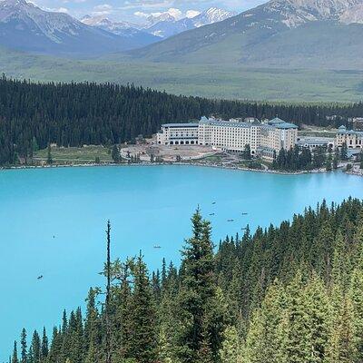 Banff Town: Lake Louise, Moraine Jun-Oct &Johnston Canyon IceWalk