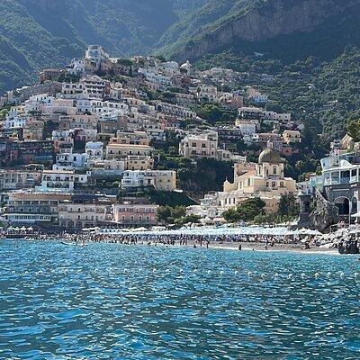 Private boat tour of the Amalfi coast or Capri