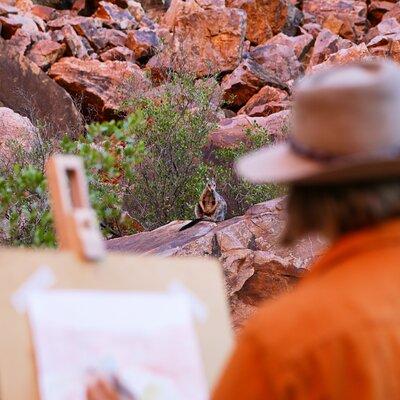 Simpsons Gap Sunset: Watercolour Painting Class