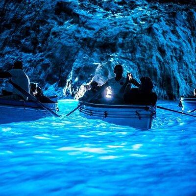 From Sorrento: Capri Boat Tour and Optional Blue Grotto