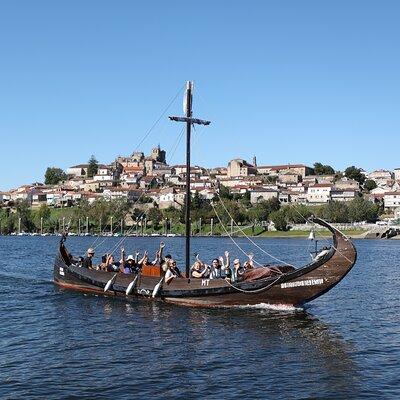 Boat Trip on the Miño River Sailing between Walls