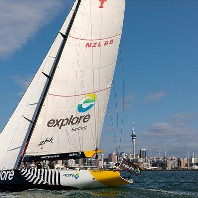 America's Cup Sailing on Auckland's Waitemata Harbour