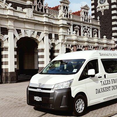 Heritage City and Larnach Castle Van tour with Historian Guide